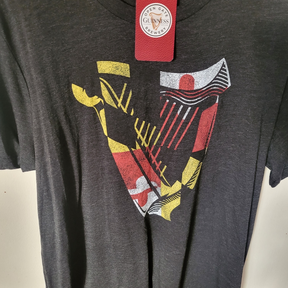 Guinness Maryland Flag  Harp Graphic